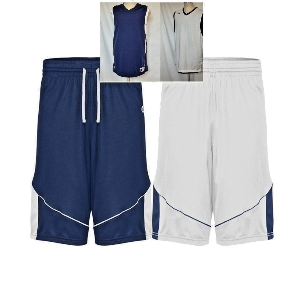 Champion Reversible Matching Basketball Game shorts & tank Size‎ Large